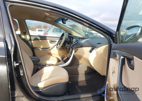 2013 Hyundai Elantra Gls z USA, uszkodzony, nr VIN 5NPDH4AE7DH399137